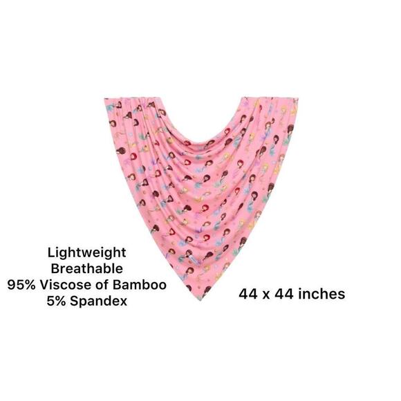 Posh Peanut Bamboo Unicorn Ice Cream Swaddle  Baby Set NWT Whimsygoth Fantasy - Picture 6 of 7